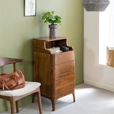 Chiffonnier en bois de manguier  REMICK MADE IN MEUBLES 