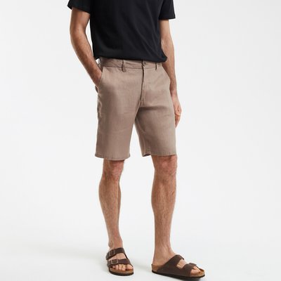 Bermudas, 100% Leinen LA REDOUTE COLLECTIONS