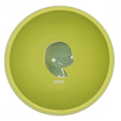 Bol en silicone avec ventouse ANIMAUX SASSI