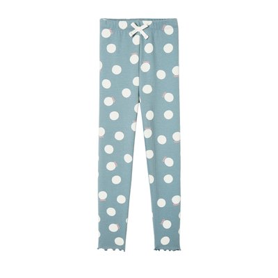 Legging imprimé en maille côtelée VERTBAUDET