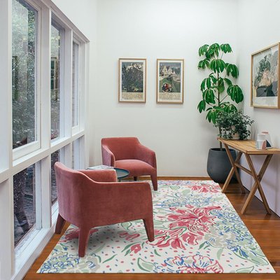 Tapis extérieur kilim fait main rectangle LILITH UN AMOUR DE TAPIS