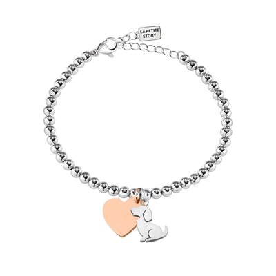 Bracelet en acier LA PETITE STORY