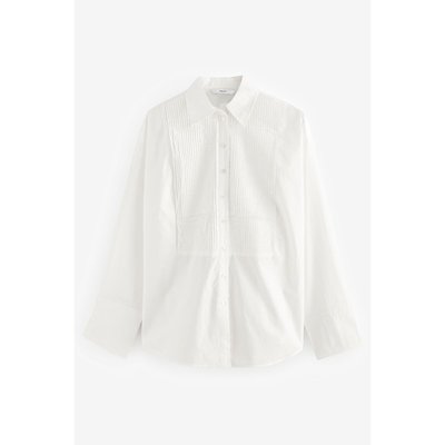 Chemise imprimée à plastron plissé NEXT