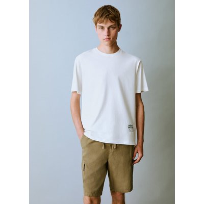 T-shirt imprimé manches courtes MANGO TEEN