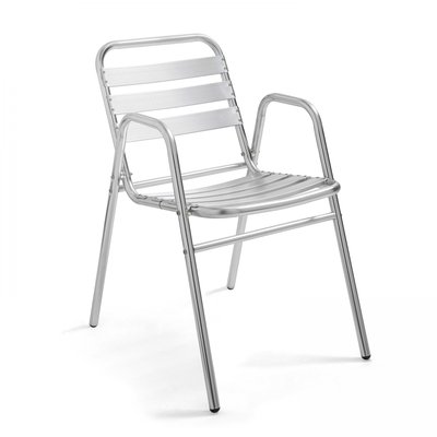 Chaise de jardin aluminium empilable NOTTING HILL OVIALA