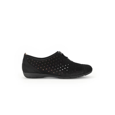 Ballerines en  à talon décroché effet galvanisé GABOR