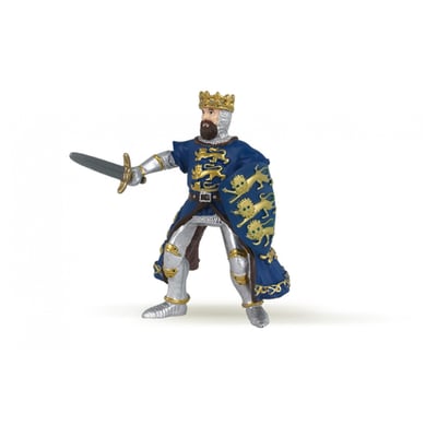 39329 Roi Richard Bleu figurine PAPO