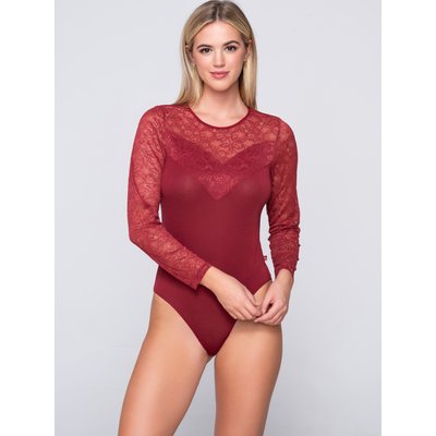 Body dentelle manches longues MICRO TOUCH LACE LUNA SPLENDIDA