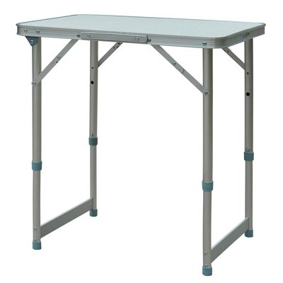 Table pliante table de camping aluminium MDF blanc OUTSUNNY