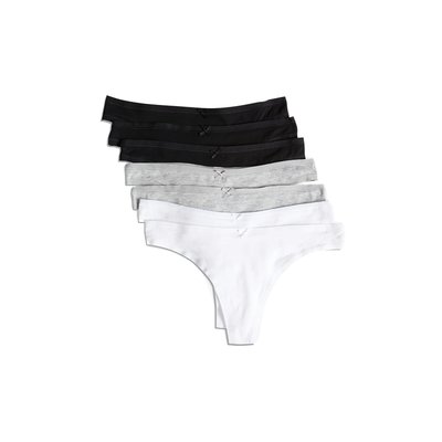 Lot de 7 strings en coton JACK ETAM
