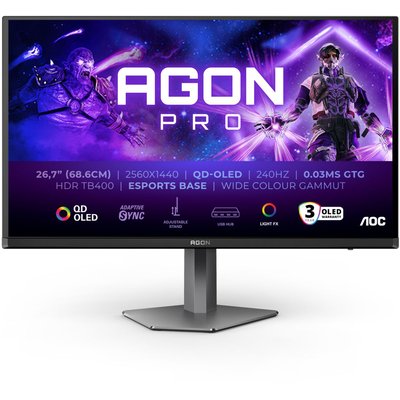 Ecran PC Gamer AGON PRO 27'' OLED QHD 240 Hz AOC