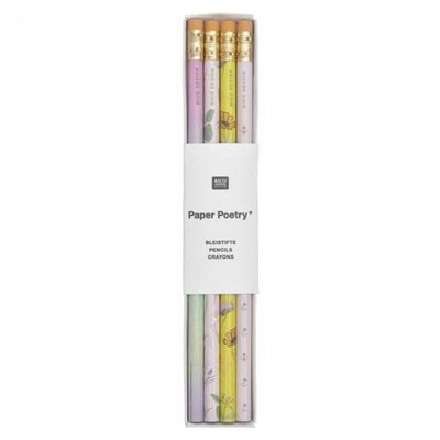 Set de crayons Futschikato - Fleurs RICO DESIGN