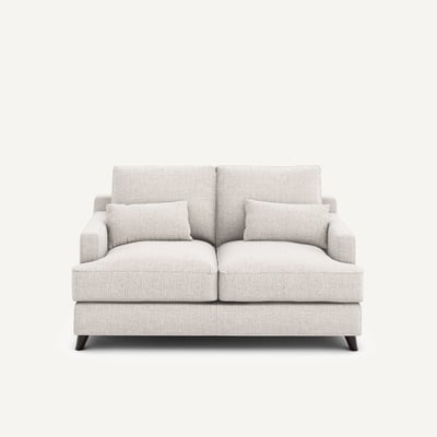 Compacte bank, in gespikkelde canvas, ALWINE AM.PM