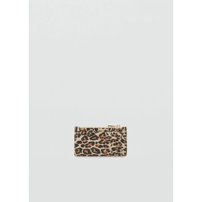Porte-monnaie simili-cuir léopard MANGO TEEN