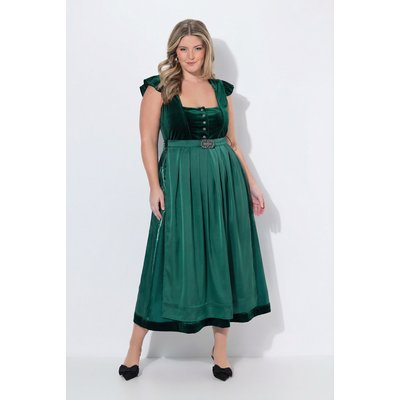 Dirndl en velours, col carré ULLA POPKEN