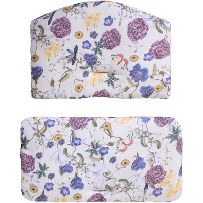 Alpha+ Coussin Chaise-haute Beige Floral HAUCK