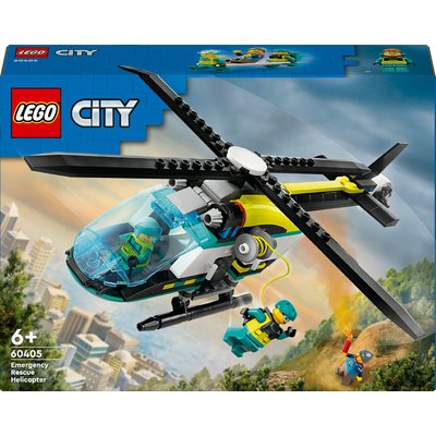 City L'hélicoptère des urgences LEGO