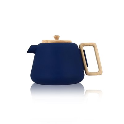 Théière en fonte avec couvercle en bois 500ml, VIGGO OGO LIVING