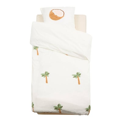Parure de lit Imprimé Palmier et Noix de Coco TUFY ATMOSPHERA FOR KIDS