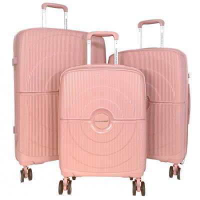Lot 3 valises rigides dont 1 valise cabine TSA DAVID JONES