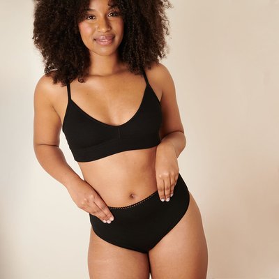 Culotte coton taille haute unie WE ARE JOLIES