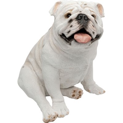 Déco bouledogue blanc assis KARE DESIGN