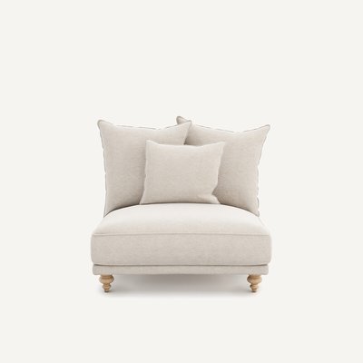 Chauffeuse, en toile chinée, LAZARE AM.PM
