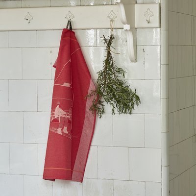 Torchon jacquard PASSE-MONTAGNE SYLVIE THIRIEZ