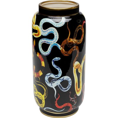 Vase noir serpents 40cm KARE DESIGN