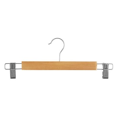 Lot de 3 cintres à pinces en métal et bois HANG' CLIP 5FIVE SIMPLY SMART