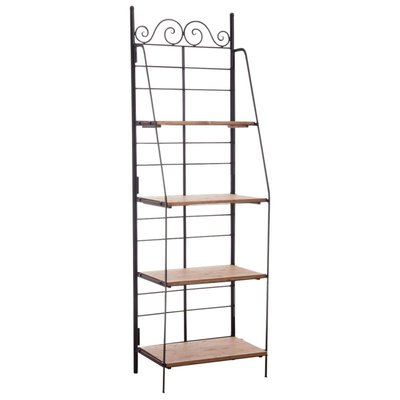 Etagère en métal et bois pliante AUBRY GASPARD