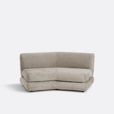 Banquette modulable 2 places velours épais, HOOVER LA REDOUTE INTERIEURS
