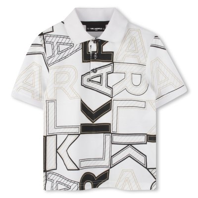 Polo à manches courtes KARL LAGERFELD KIDS