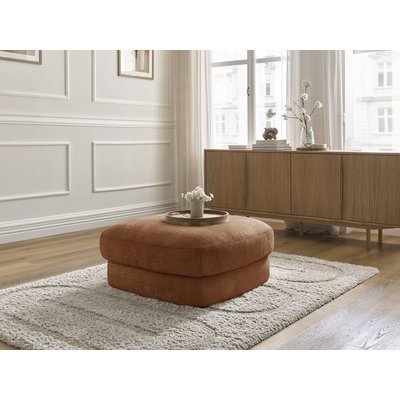 Pouf tissu texturé, LEONORE BOBOCHIC
