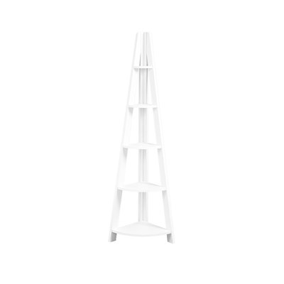 Corner Ladder Shelving Unit SO'HOME