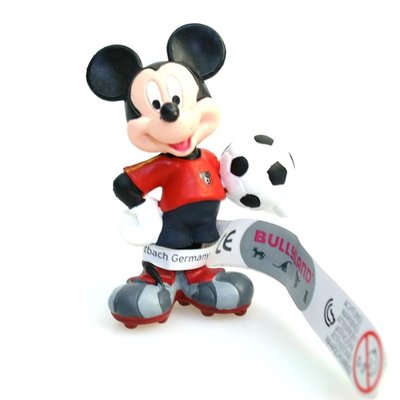 Figurine Mickey footballeur espagnol BULLYLAND