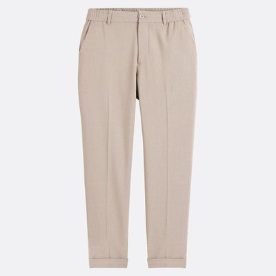 Pantalones tipo jogpant rectos LA REDOUTE COLLECTIONS