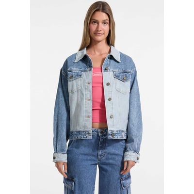 Veste De Camionneur En Jean Oversize GUESS JEANS