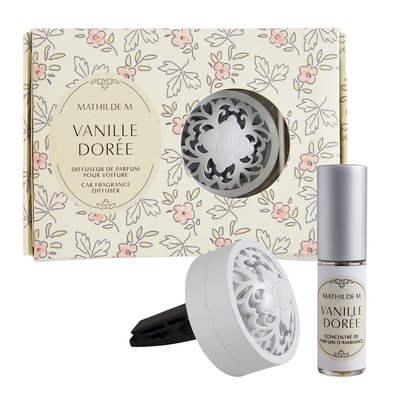 Diffuseur pour voiture - Vanille Dorée MATHILDE M