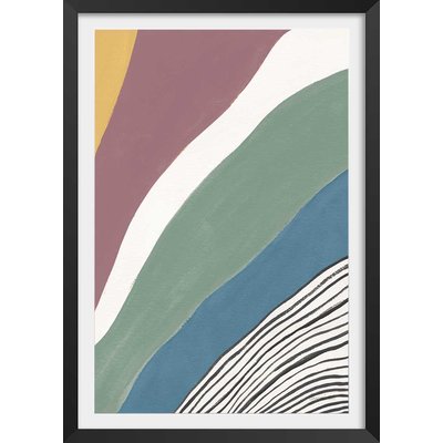 Affiche Retro coloré IV HEXOA