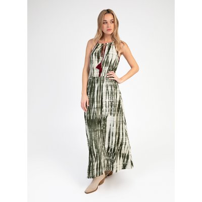 ROBE LONGUE FLUIDE ET IMPRIMEE ODELYNA AN'GE