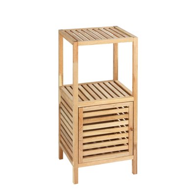 Armoire meuble salle de bain en noyer NORWAY WENKO