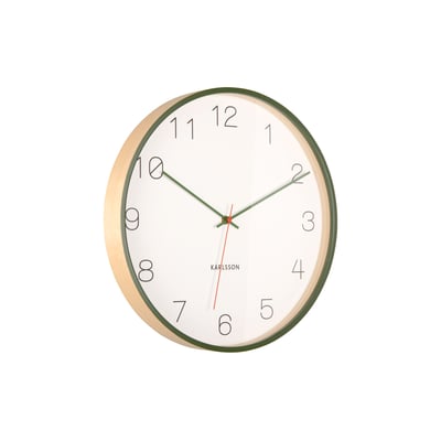 Horloge Murale Bois de bouleau JOY KARLSSON