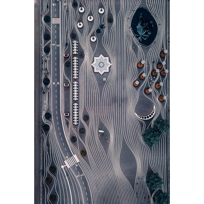 Tableau drône espace temps HEXOA