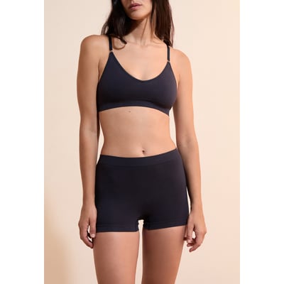 Short boyleg sans coutures en coton biologique AMANDE ETAM