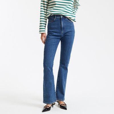 Bootcut jeans, hoge taille LA REDOUTE COLLECTIONS