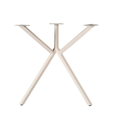 Pied de table en métal (lot de 2) pour table rectangulaire RALF PIER IMPORT
