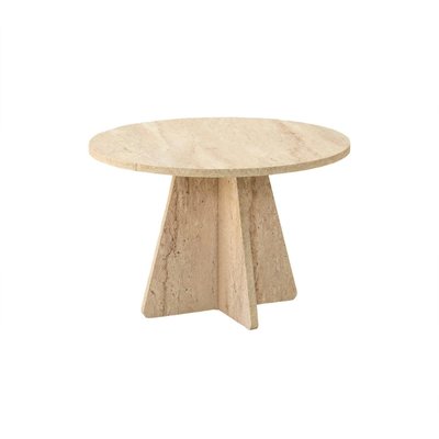 Table basse ronde pied trapèze MARFA PIER IMPORT