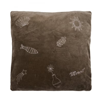 Housse de coussin brodée Play HOUSE DOCTOR