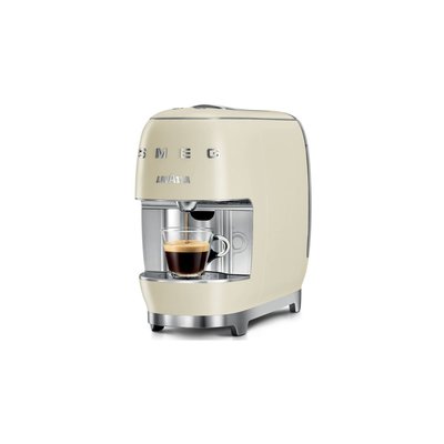 Cafetière à dosette Smeg crème LAVAZZA
